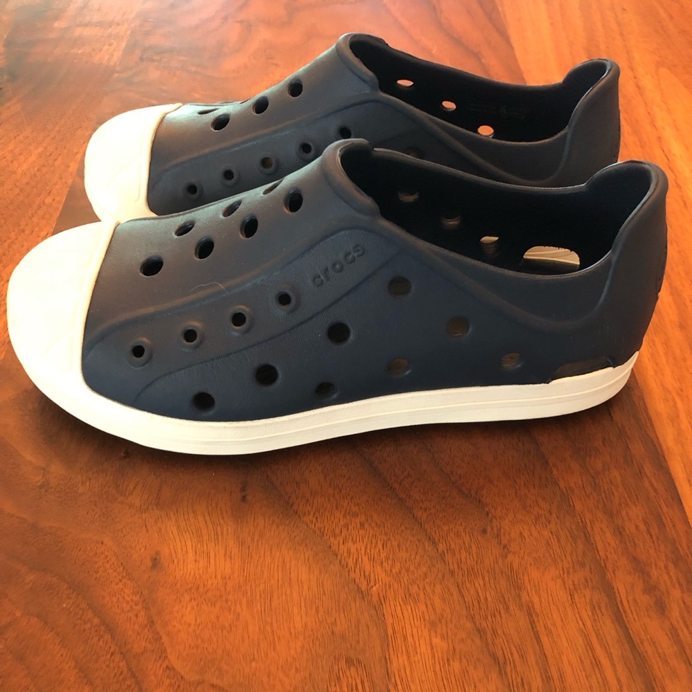 CROCS Navy Water shoes youth 2